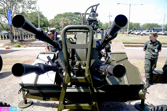 Ejército de Nicaragua abre las puertas de exposición estática de técnica militar