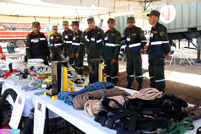 Ejército de Nicaragua abre las puertas de exposición estática de técnica militar