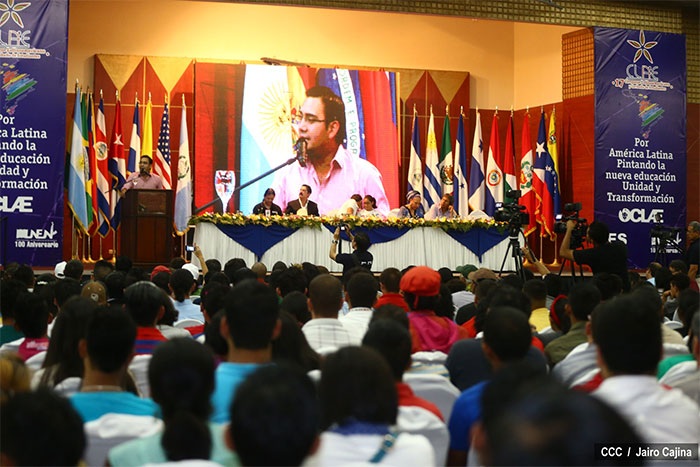 Nicaragua acoge la XVII CLAE con la destacada participación de Manuel Zelaya y Piedad Córdoba