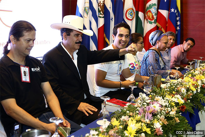 Nicaragua acoge la XVII CLAE con la destacada participación de Manuel Zelaya y Piedad Córdoba