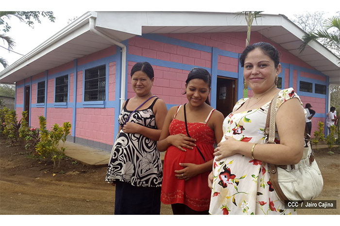 Inauguran patio saludable en Casa Materna de San Rafael del Sur
