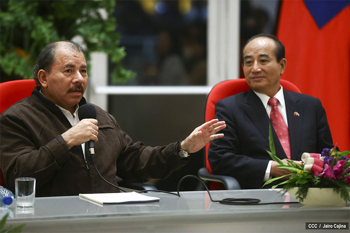Presidente Daniel se reúne con Wang Jin-Pyng, presidente del Yuan Legislativo de la República de China-Taiwán