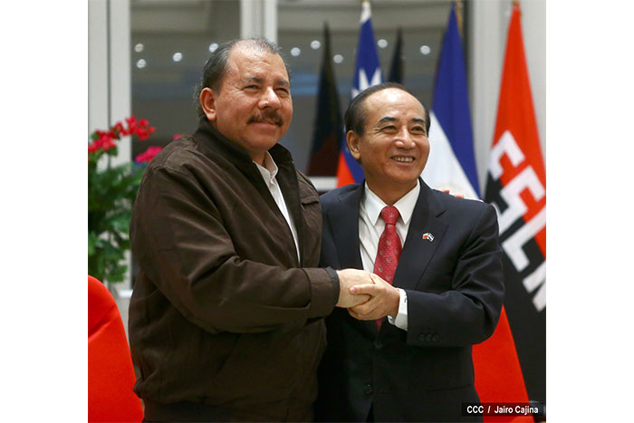 Presidente Daniel se reúne con Wang Jin-Pyng, presidente del Yuan Legislativo de la República de China-Taiwán