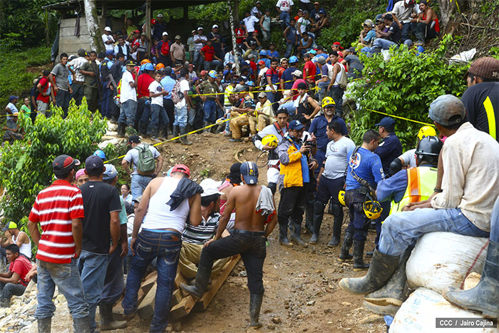 Gobierno abocado a labores de rescate