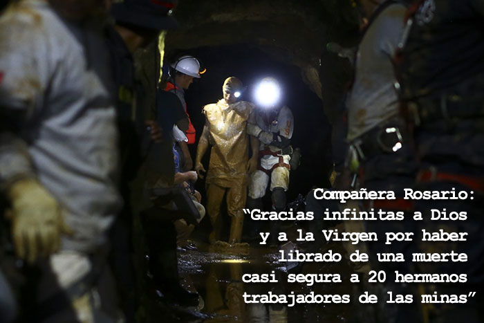 NICARAGUA AGRADECE A DIOS POR PERMITIR RESCATE DE MINEROS