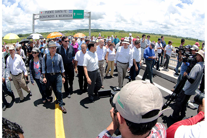 Puente Santa Fe viene a promover el desarrollo y la integración de Centroamérica