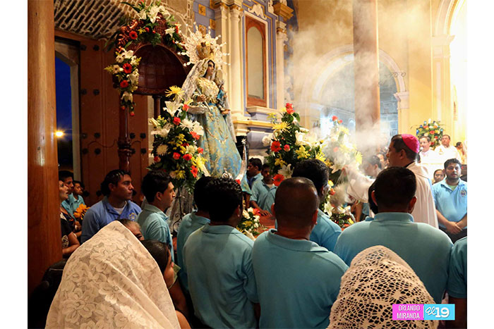 Diriomo celebra el 150 Aniversario natal de Nuestra Señora de Candelaria