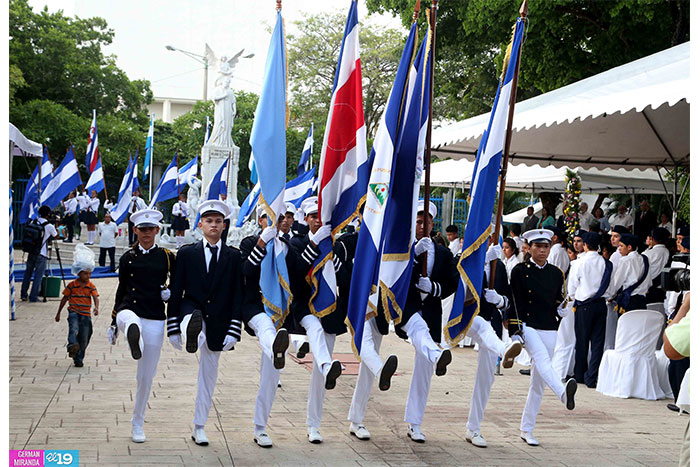 Celebran 193 años de Independencia Centroamericana