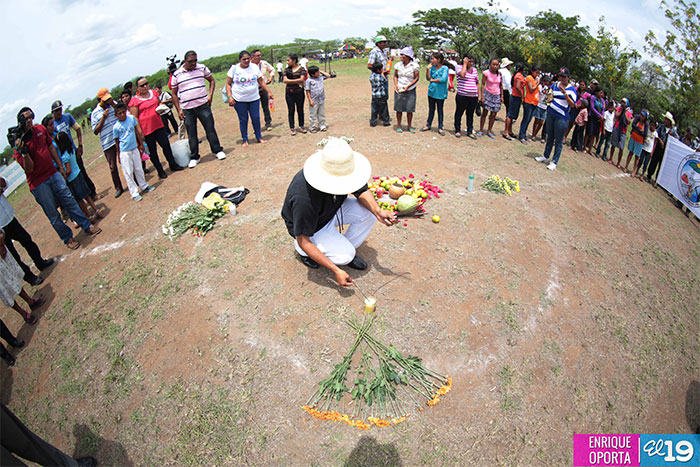 Matagalpa celebra ceremonia indígena en la Hacienda San Jacinto