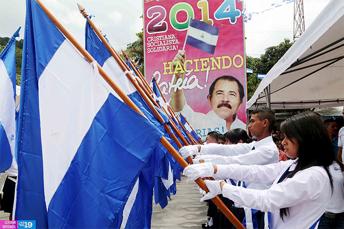 Antorcha de la Libertad y la Unidad Centroamericana inicia recorrido por Nicaragua