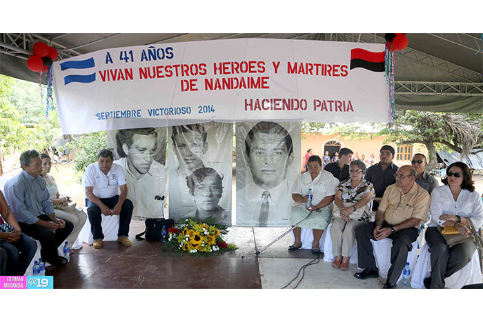 Recuerdan a Héroes y Mártires de Nandaime  