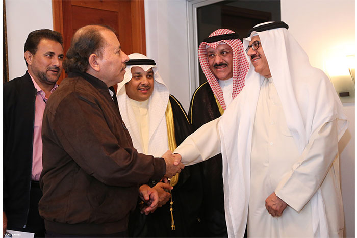 Presidente Daniel sostiene encuentro con parlamentarios de Kuwait