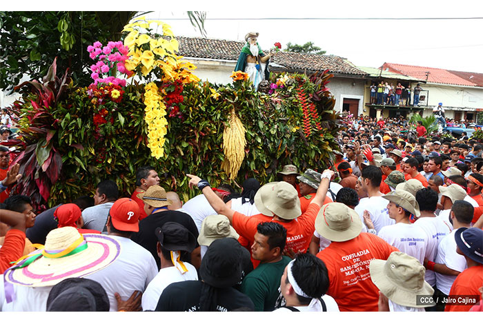 Con desborde de fervor y folklore, Masaya celebra a San Jerónimo