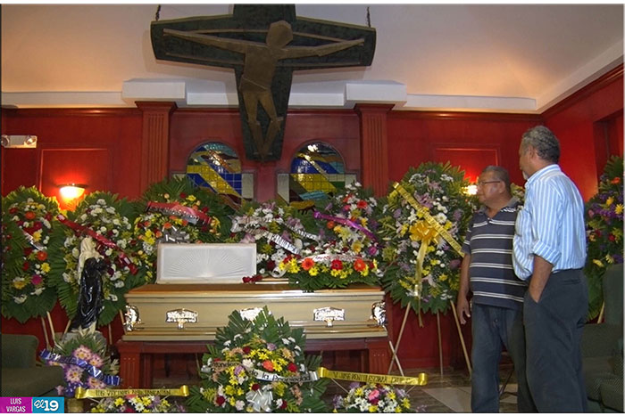 Familia Sandinista da ultimo adiós al Compañero Inocente Escobar  