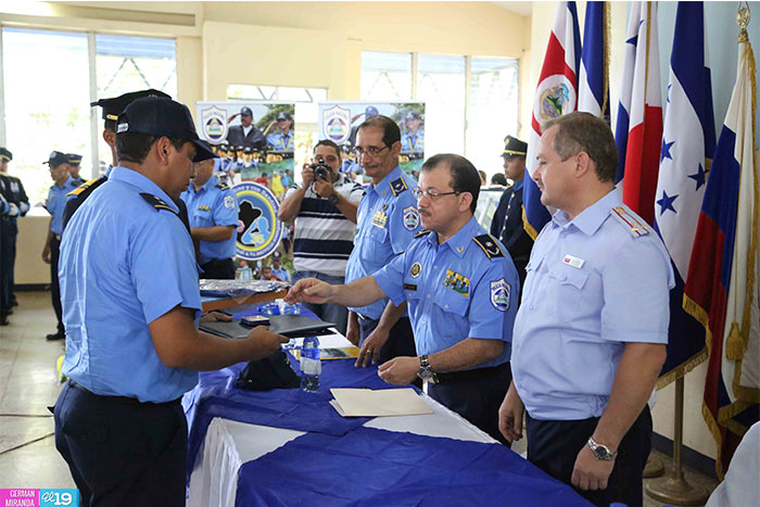 Policía Nacional clausura VI curso de lucha contra el tráfico de drogas