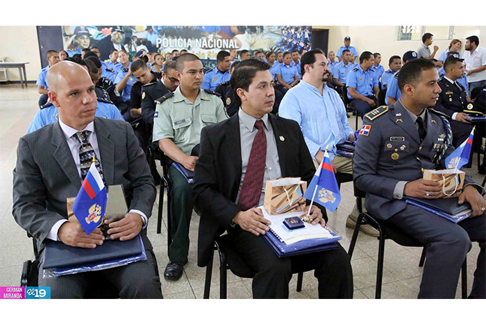Policía Nacional clausura VI curso de lucha contra el tráfico de drogas