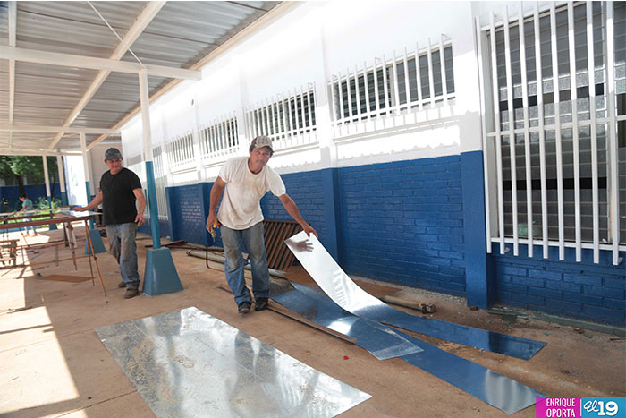 Avanza rehabilitación del Instituto Nacional Elvis Díaz Romero