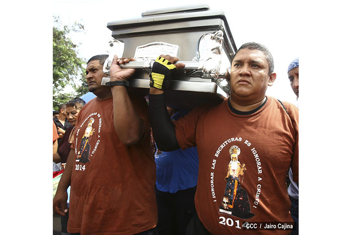 Pueblo católico de Masaya lamenta fallecimiento de “Papa Tano”