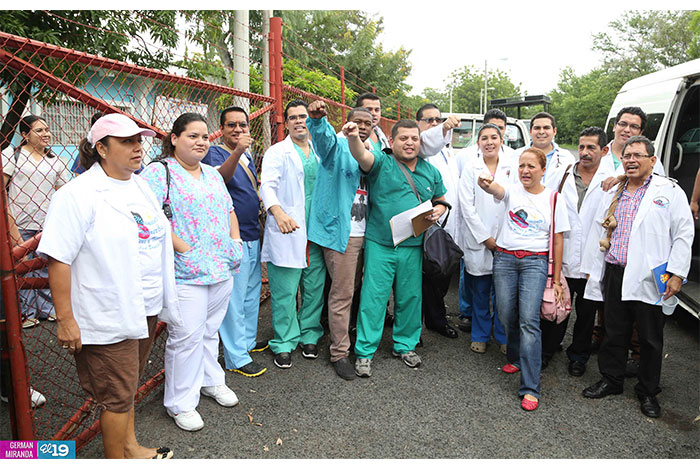 Médicos Sandinistas viajan a Rivas a atender a población afectada por las lluvias