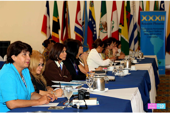 Nicaragua, sede de la XXXII Conferencia Permanente de Partidos Políticos de América Latina y el Caribe