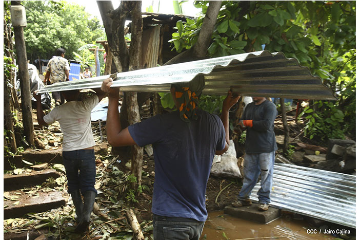 Trabajos de reconstrucción avanzan a paso firme en Ometepe