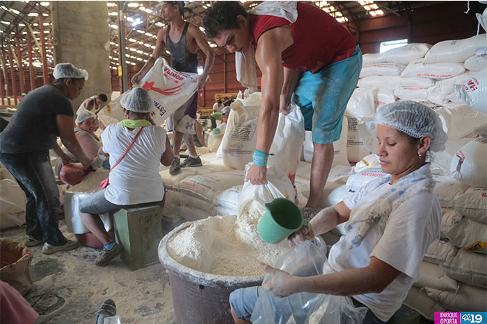 Gobierno envía más de 5 mil paquetes alimentarios al Caribe Norte