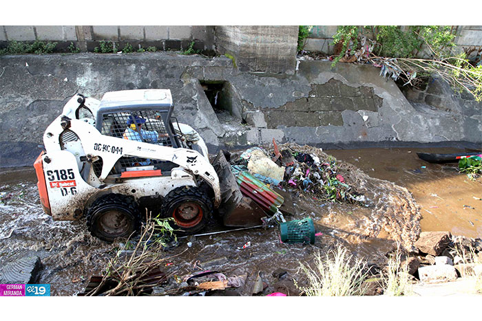 Continúan trabajos de mitigación y evacuación de las familias en puntos críticos de Managua