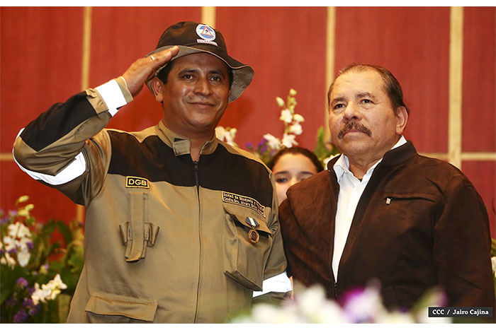 Presidente Daniel destaca heroísmo de brigadas de socorro que atienden emergencias