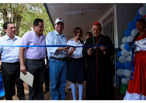 Inauguran centros educativos en Chontales en honor a Sandino