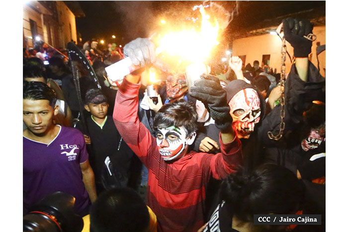 Masaya viven una vez más la gran fiesta de los Agüizotes