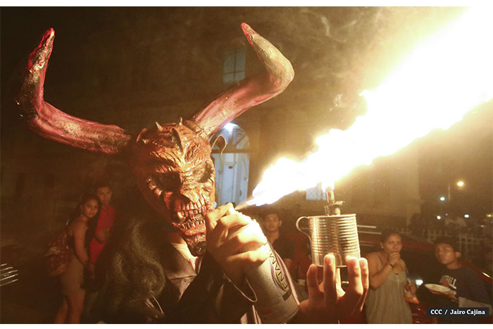 Masaya viven una vez más la gran fiesta de los Agüizotes