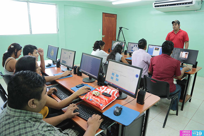 Más oportunidad de empleo en Ticuantepe con formación de jóvenes en la Escuela de Oficios