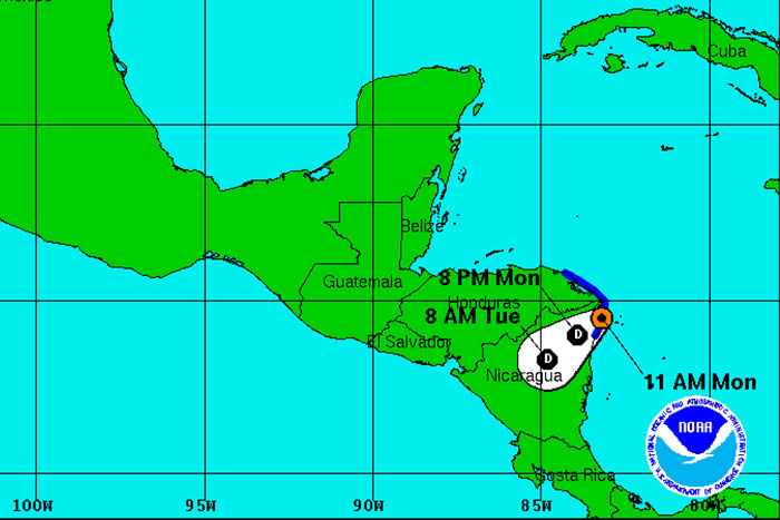 Gobierno decreta Alerta Amarilla por “Hanna”