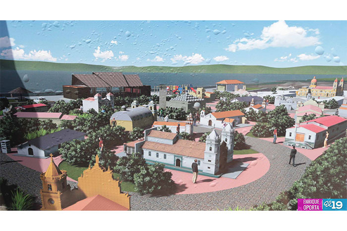 Avanza construcción de tercera etapa del Paseo Xolotlán