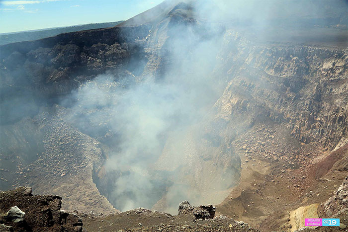 Vulcanólogos alemanes analizan comportamiento de Volcán Masaya