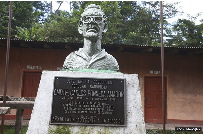 Comandante Carlos Fonseca: Vive en la justicia, la dignidad y la restitución de derechos de las familias nicaragüenses