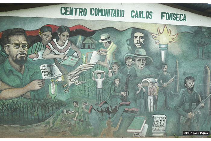Comandante Carlos Fonseca: Vive en la justicia, la dignidad y la restitución de derechos de las familias nicaragüenses