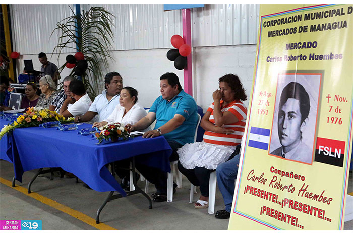 Comerciantes del Roberto Huembes destacan legado de héroe sandinista