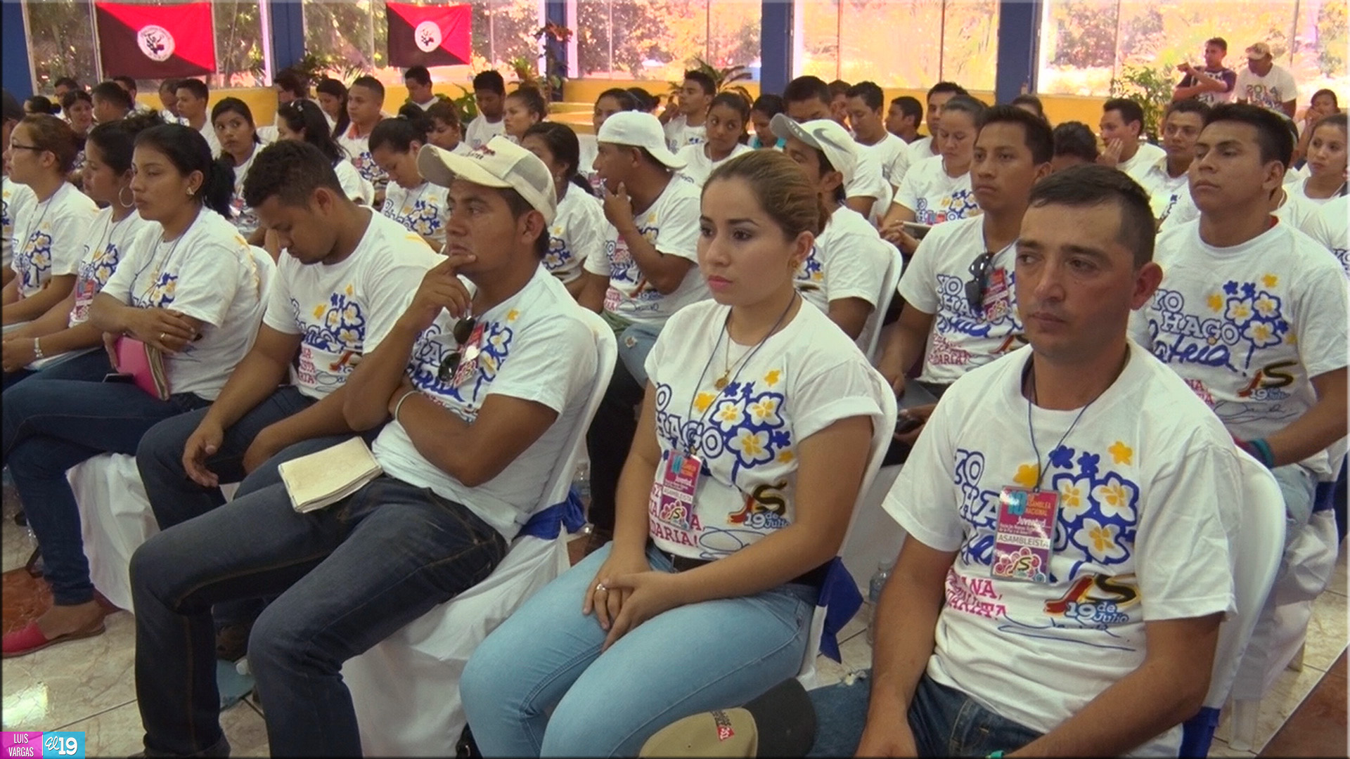 Juventud Sandinista celebra su Décima Asamblea en conmemoración al Comandante Carlos Fonseca