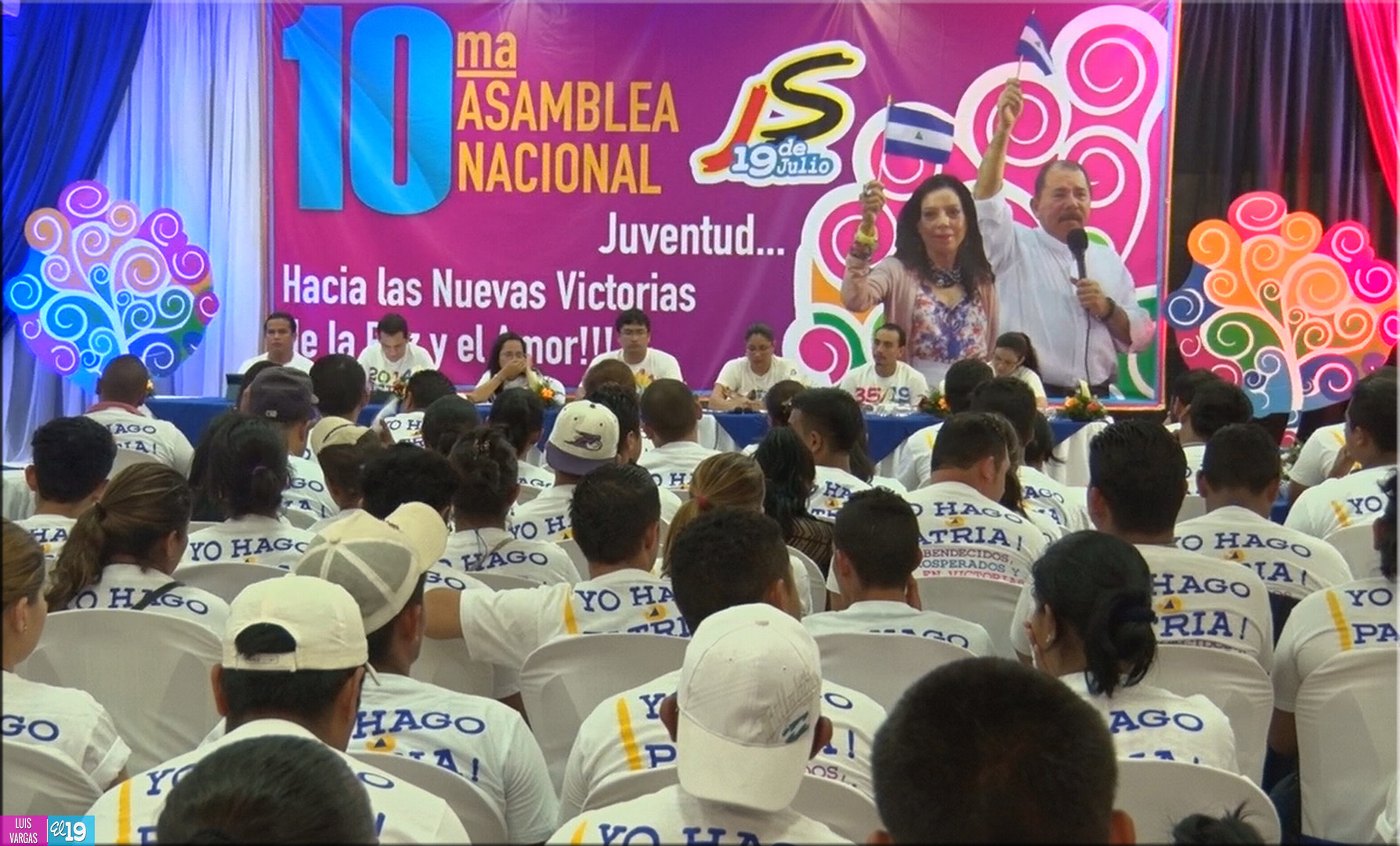 Juventud Sandinista celebra su Décima Asamblea en conmemoración al Comandante Carlos Fonseca