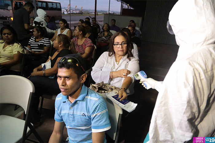 Realizan simulacro ante posible ingreso del ébola a Nicaragua