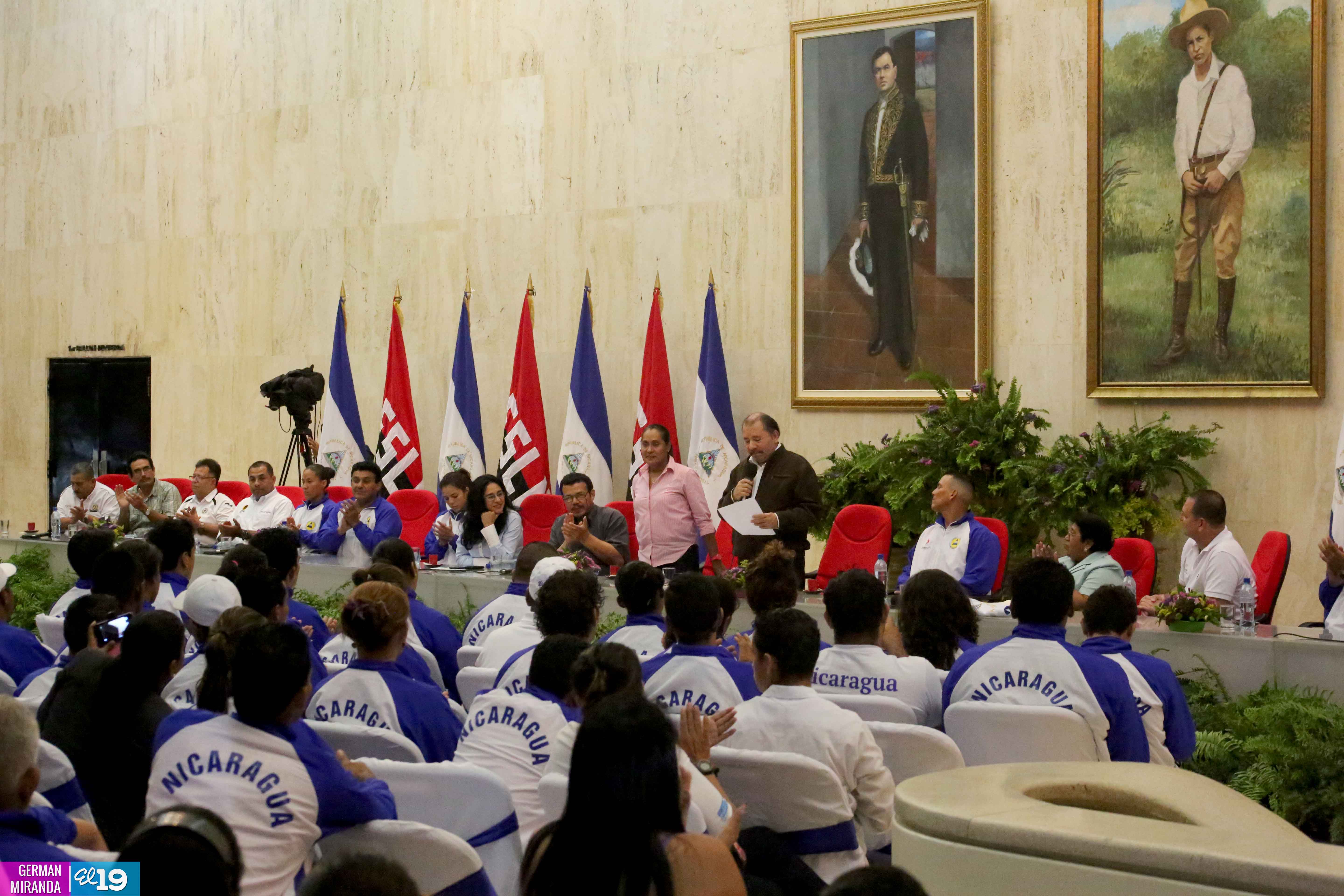 Atletas nicaragüenses dispuestos a ganar medallas