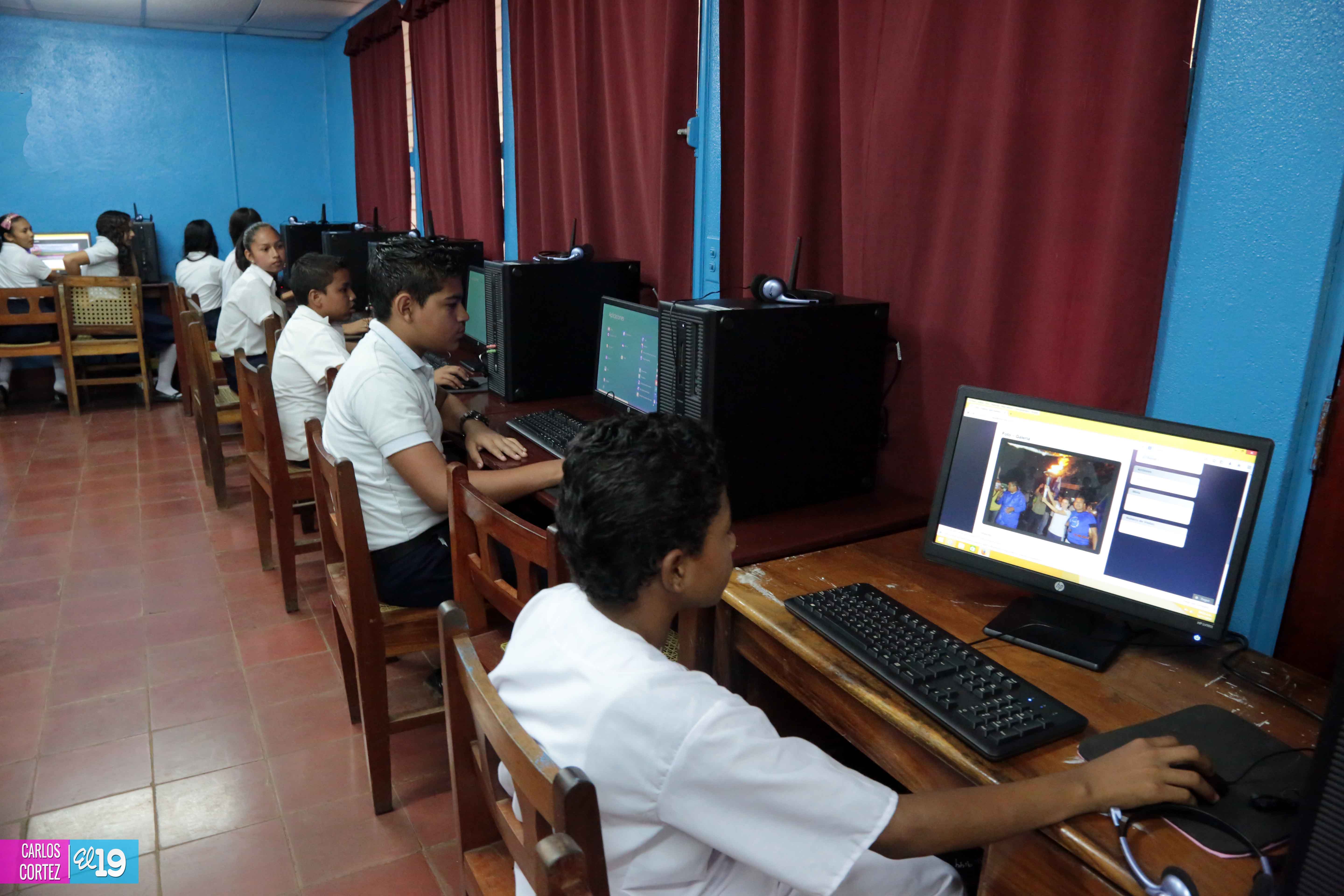 Aulas de Tecnología garantizan el desarrollo académico de estudiantes de Ticuantepe