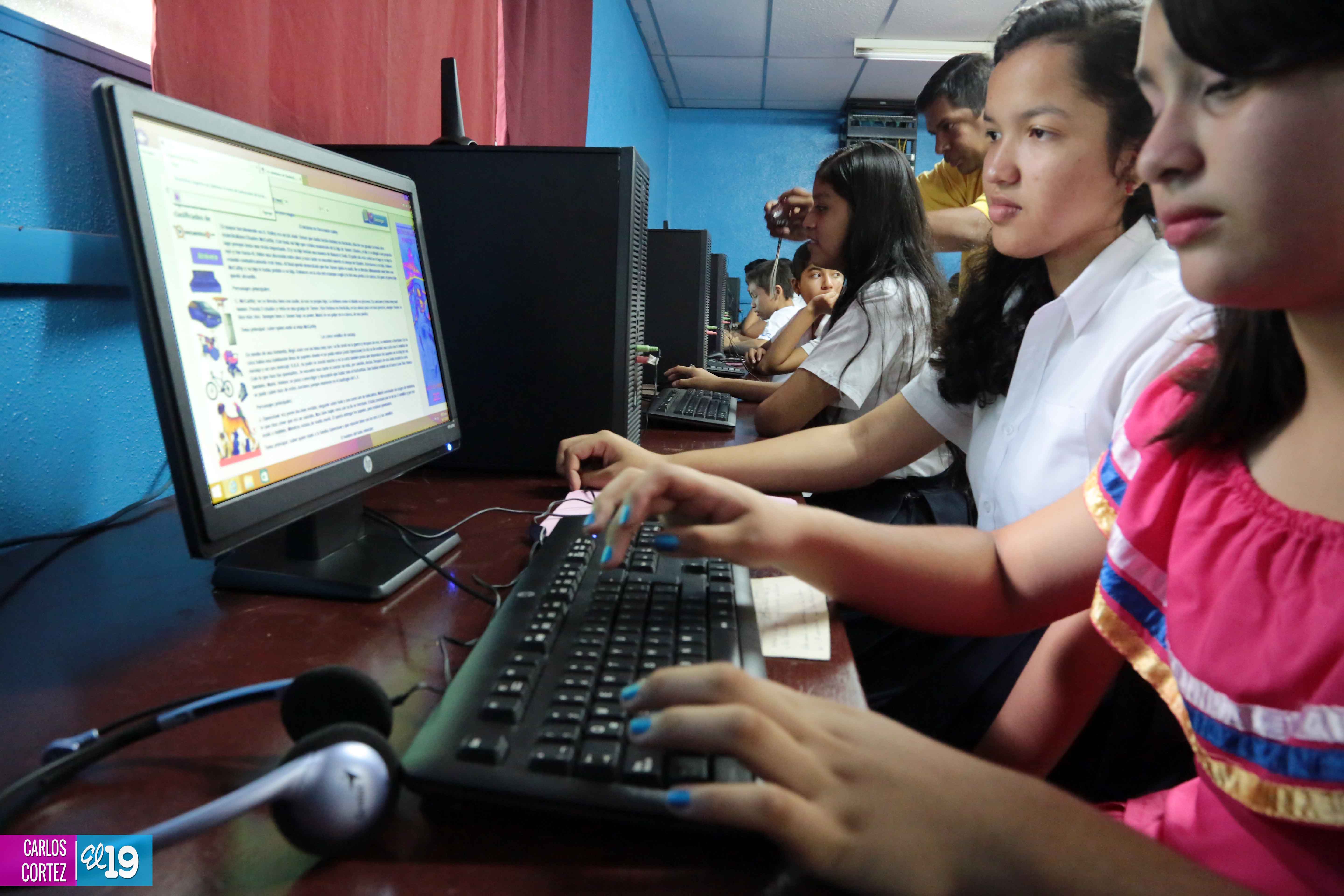 Aulas de Tecnología garantizan el desarrollo académico de estudiantes de Ticuantepe