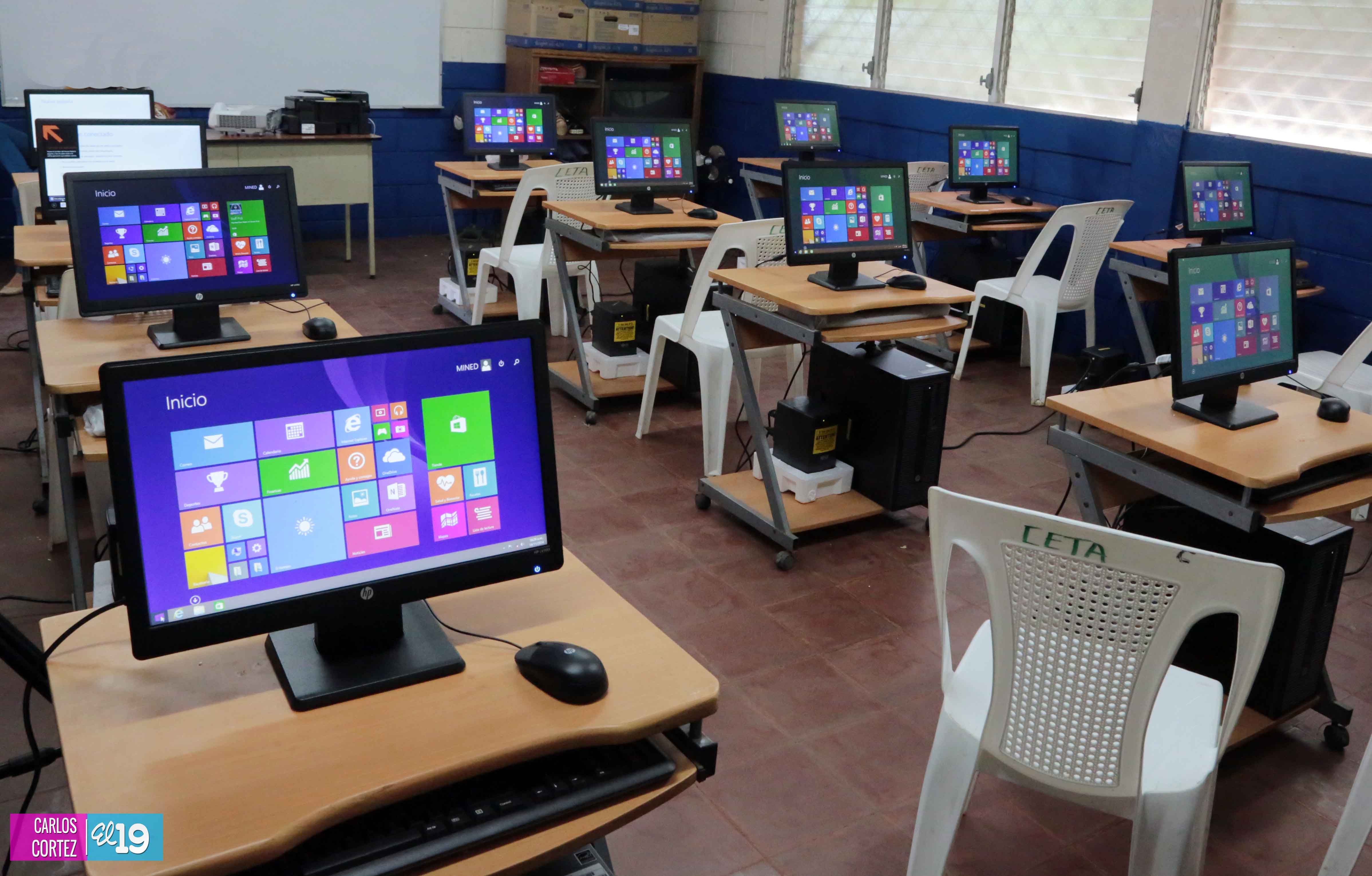 Aulas de Tecnología garantizan el desarrollo académico de estudiantes de Ticuantepe