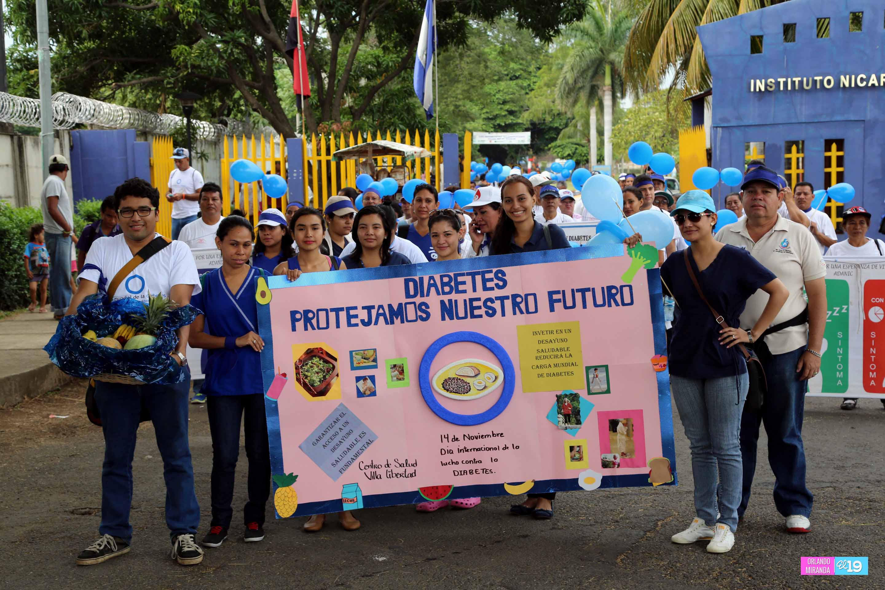 Gobierno asiste con amor y solidaridad a personas con diabetes