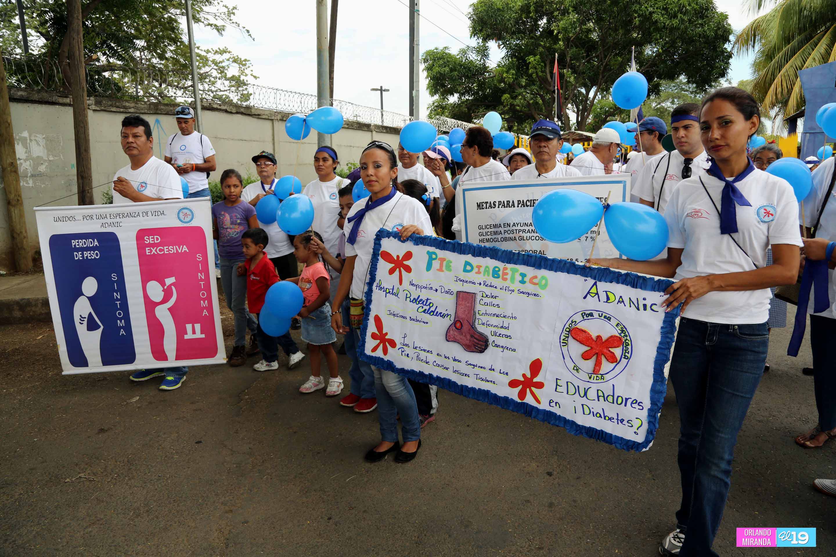 Gobierno asiste con amor y solidaridad a personas con diabetes