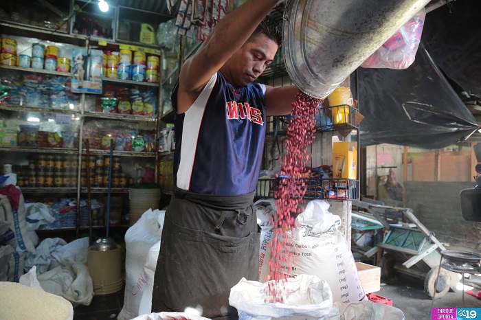 Comerciantes reportan baja en el precio de los frijoles rojos