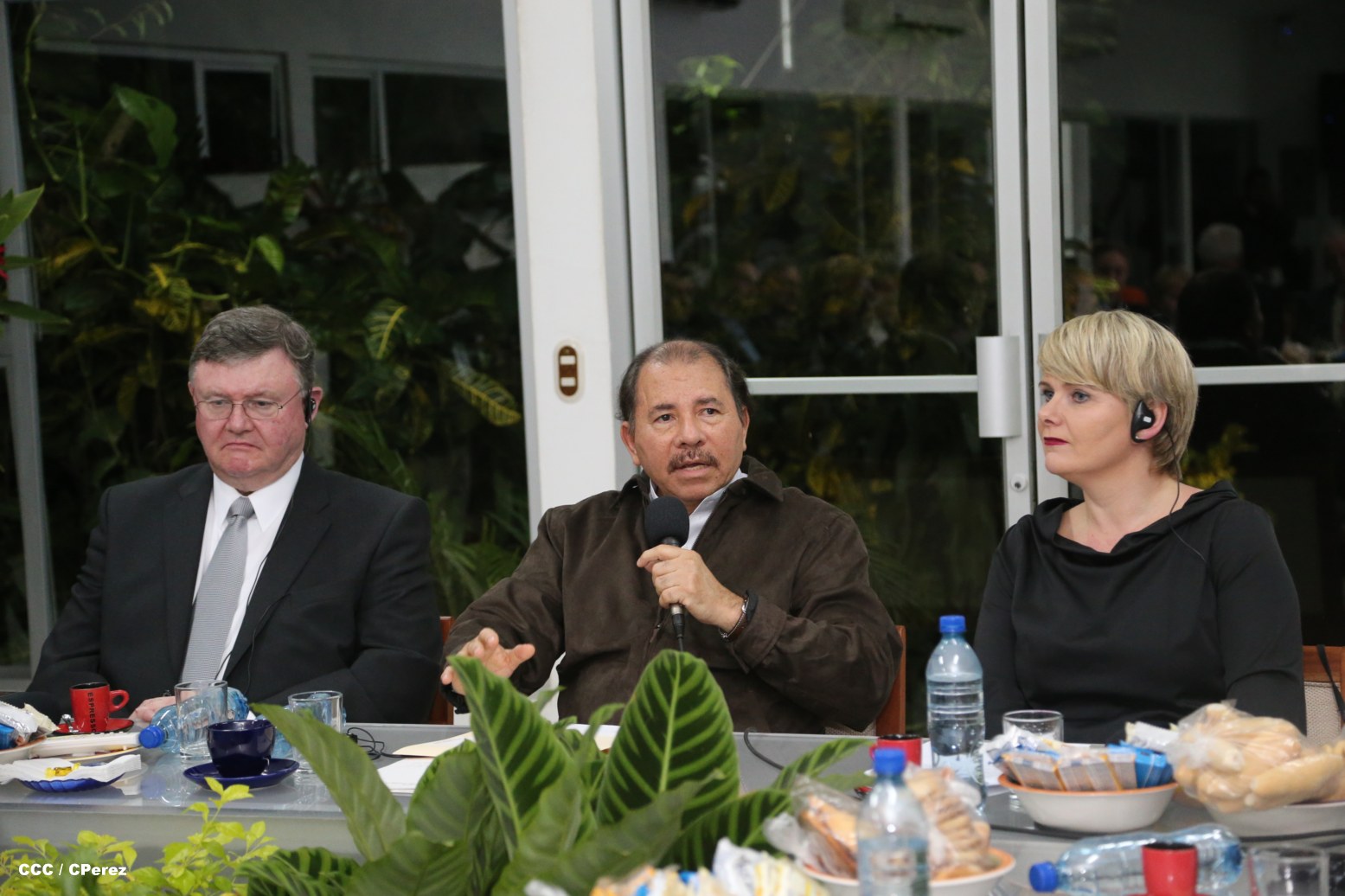 Presidente Daniel se reúne con delegación gubernamental y de empresarios de Islandia