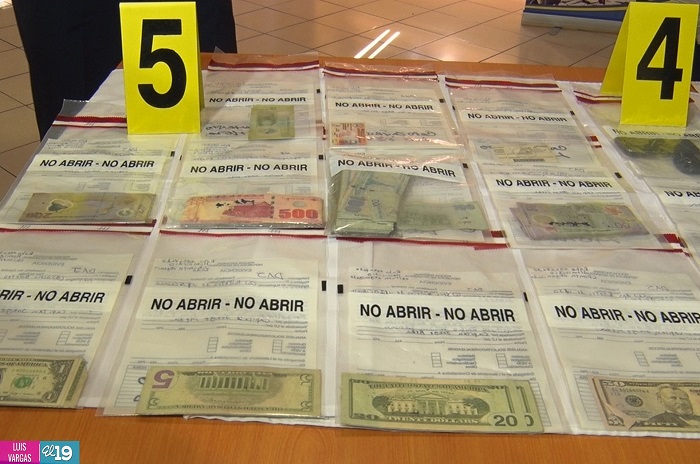 Presentan a sospechosos del caso cambista